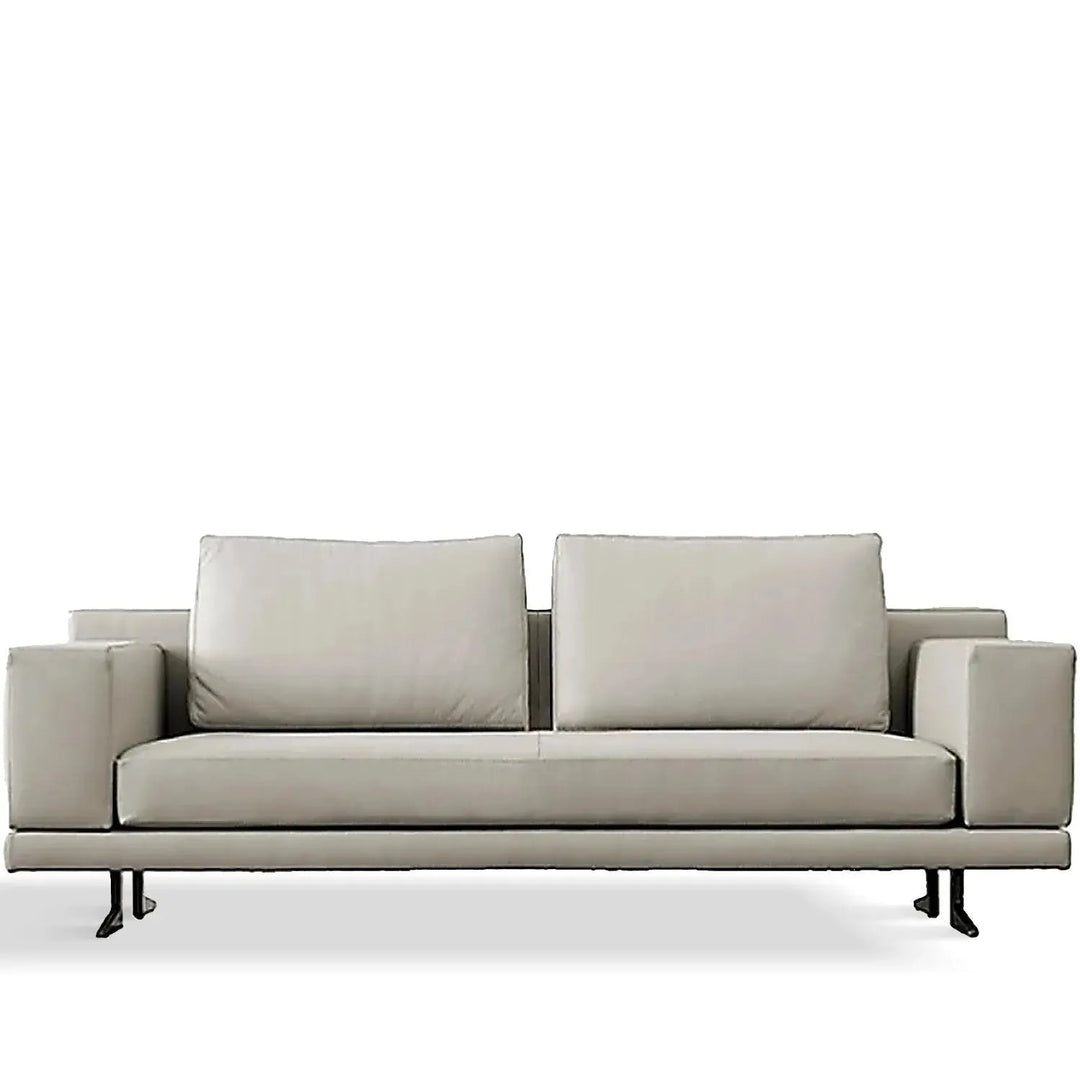Minimalist fabric 2 seater sofa bologna detail 5.