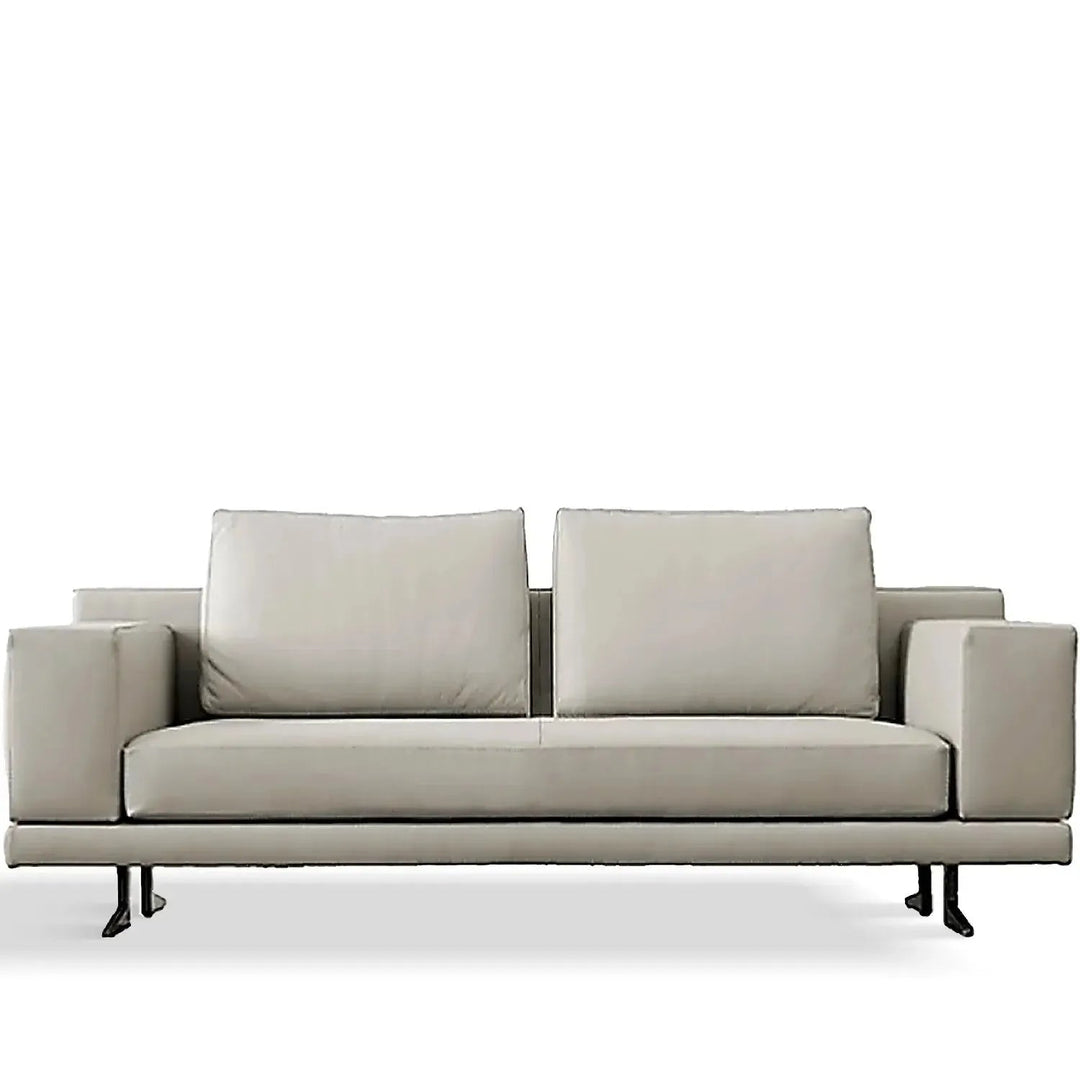 Minimalist fabric 2 seater sofa bologna detail 4.
