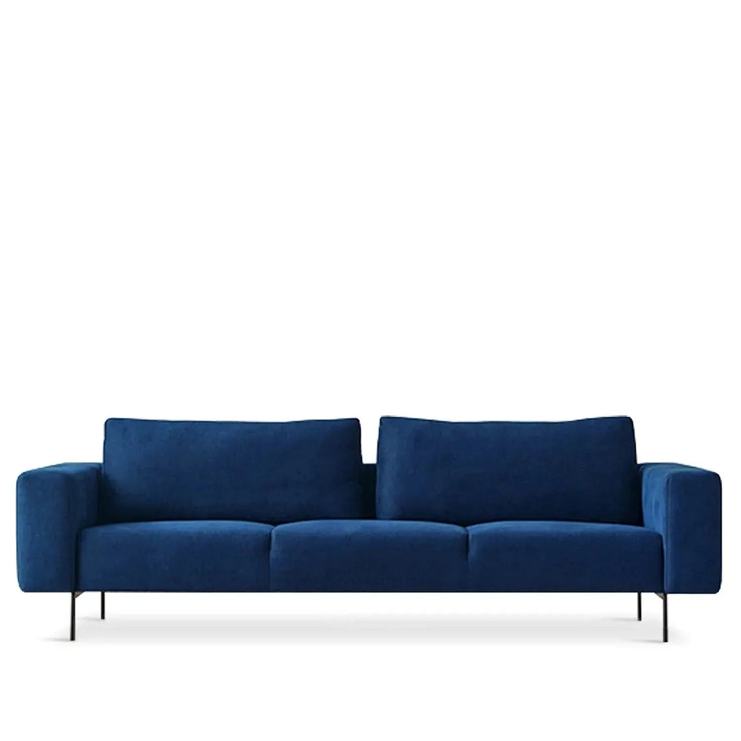 Minimalist fabric 3 seater sofa amalf detail 3.
