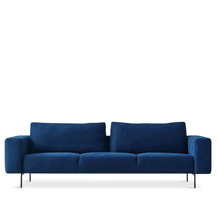 Minimalist fabric 3 seater sofa amalf detail 3.