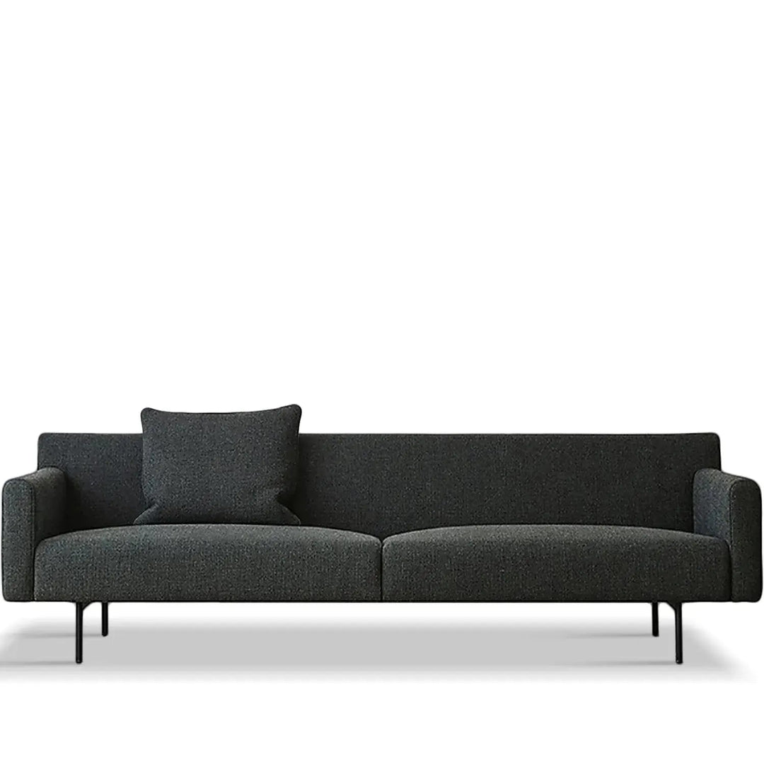 Minimalist fabric 3 seater sofa ann detail 7.