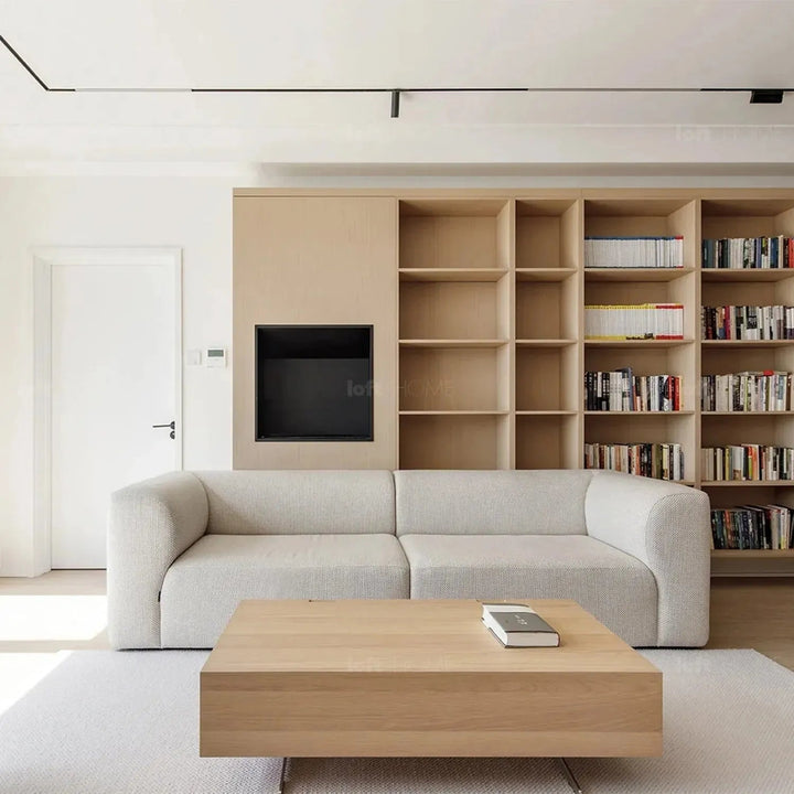 Minimalist Fabric 3 Seater Sofa FLOWER