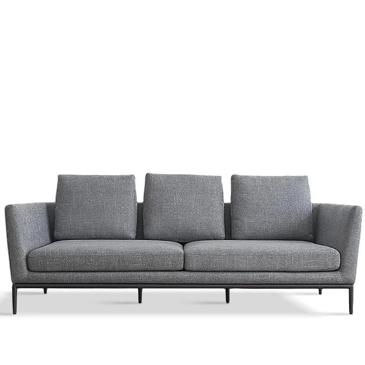 Minimalist fabric 3 seater sofa grace detail 4.