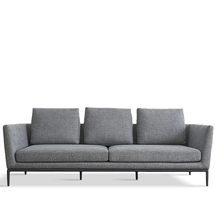 Minimalist fabric 3 seater sofa grace detail 5.
