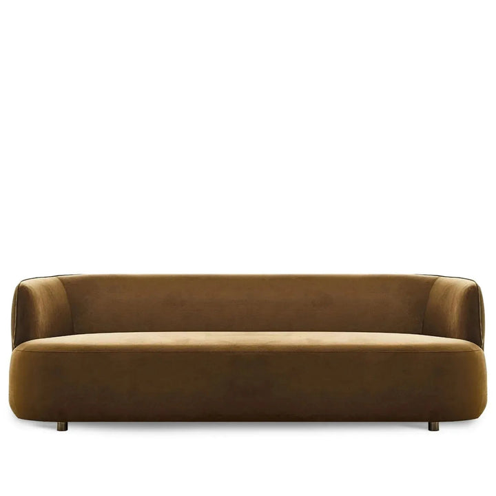 Minimalist fabric 3 seater sofa heb situational feels.