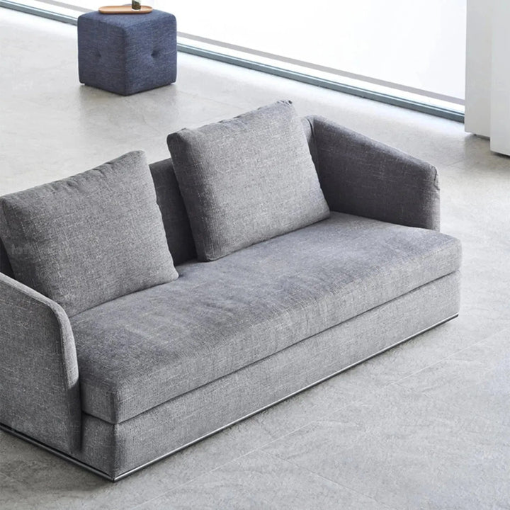 Minimalist fabric 3 seater sofa mlini environmental situation.