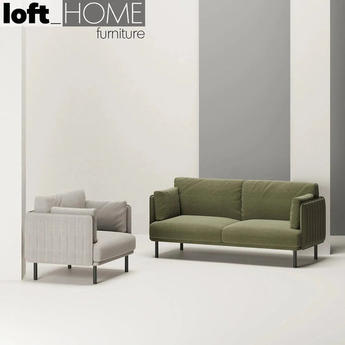 Minimalist Fabric 3 Seater Sofa MUTI Good to Know Preview-1