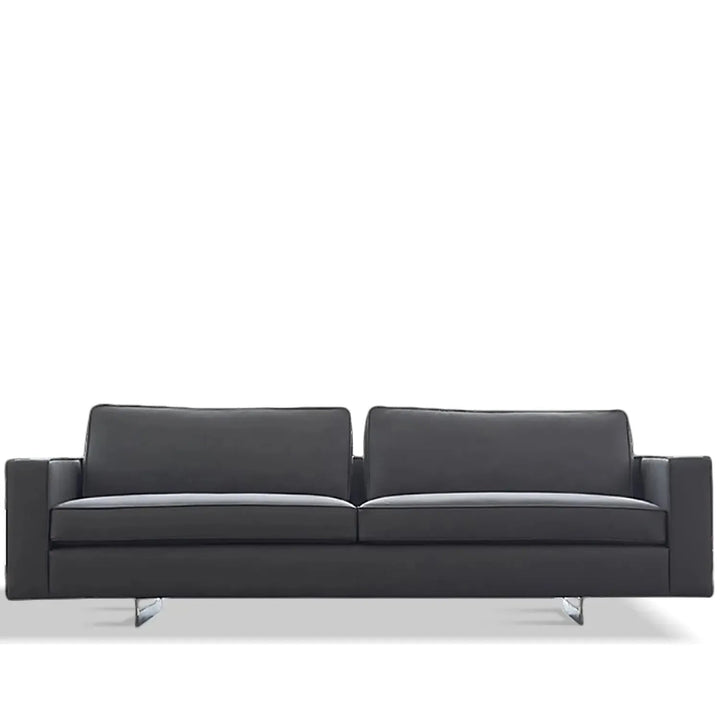 Minimalist fabric 3 seater sofa vemb layered structure.