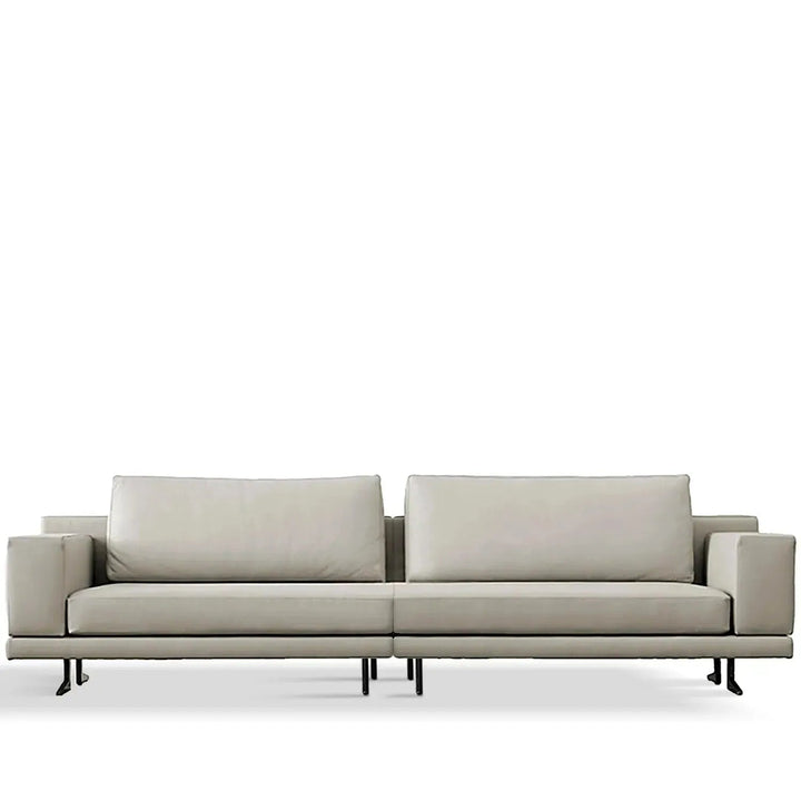 Minimalist fabric 3.5 seater sofa bologna detail 5.