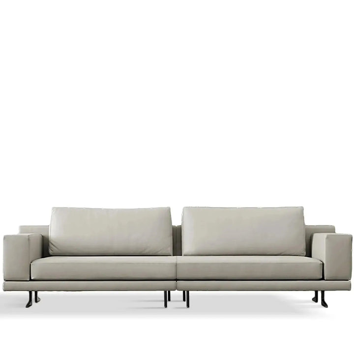Minimalist fabric 3.5 seater sofa bologna detail 4.