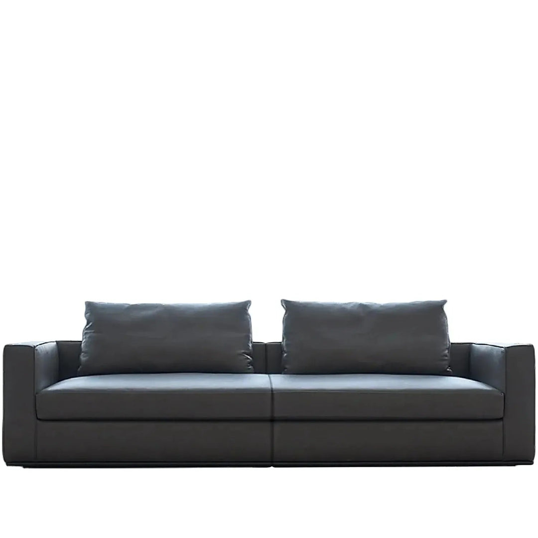 Minimalist fabric 3.5 seater sofa como situational feels.