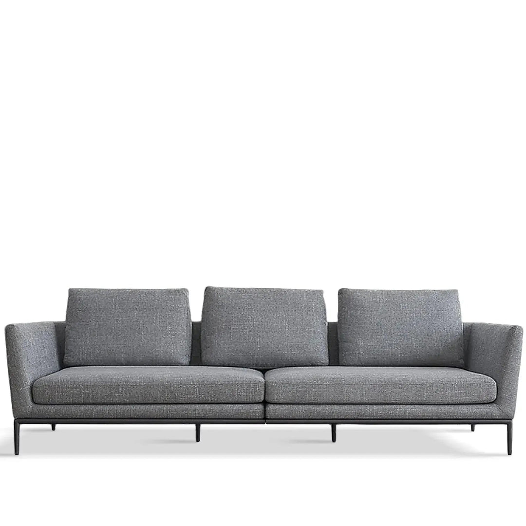 Minimalist fabric 3.5 seater sofa grace detail 5.