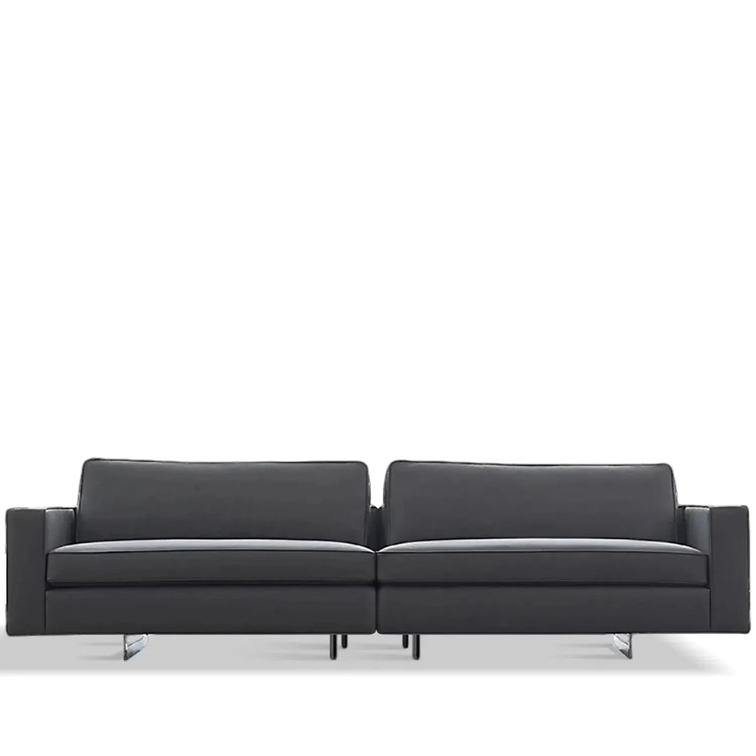 Minimalist fabric 3.5 seater sofa vemb layered structure.