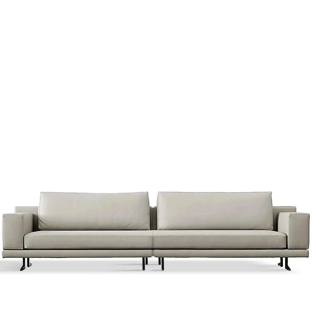 Minimalist fabric 4 seater sofa bologna detail 4.