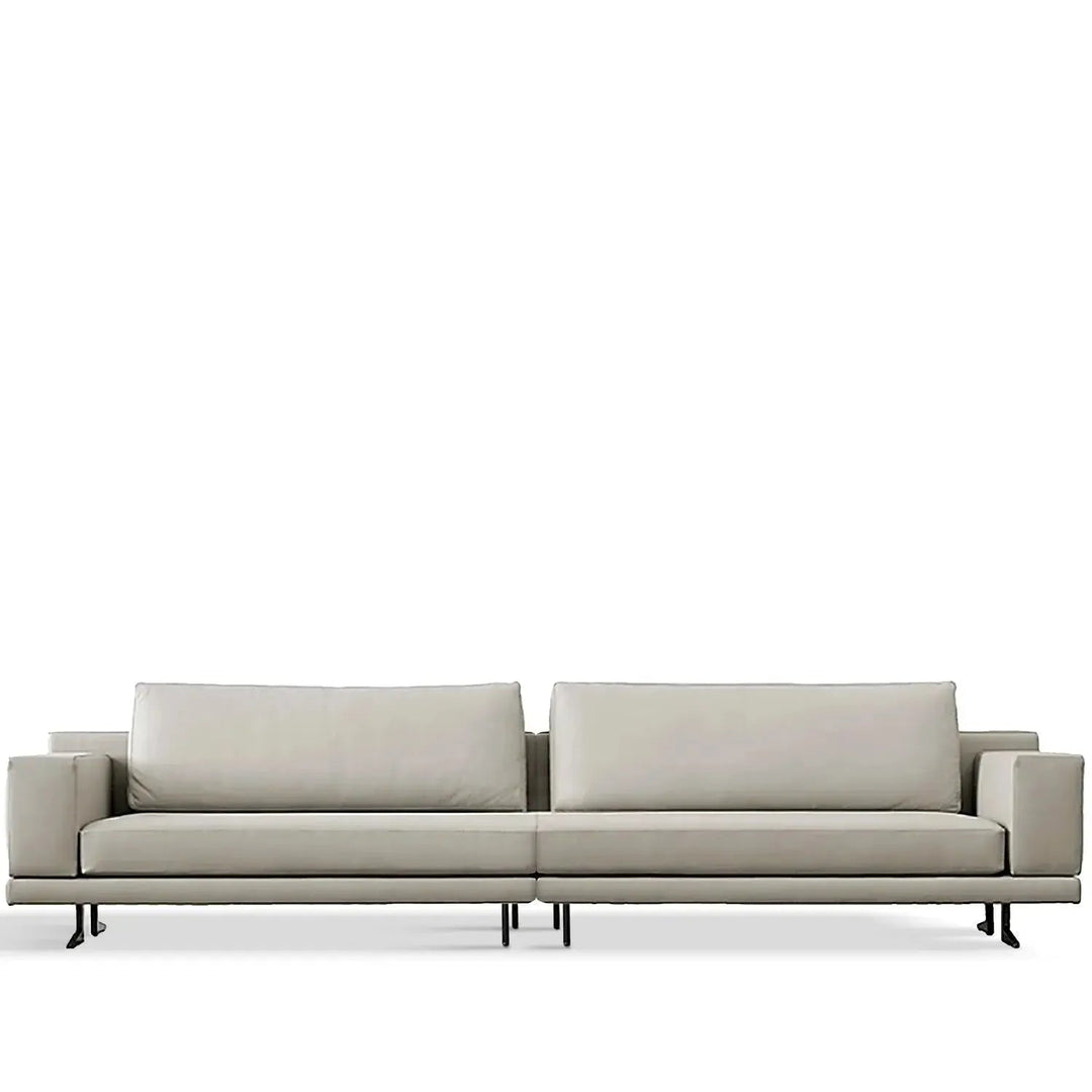 Minimalist fabric 4 seater sofa bologna detail 5.