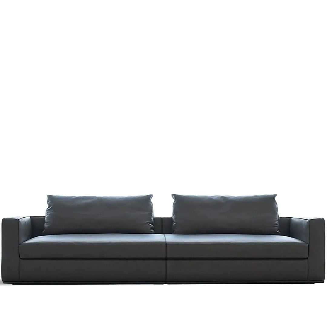 Minimalist fabric 4 seater sofa como situational feels.