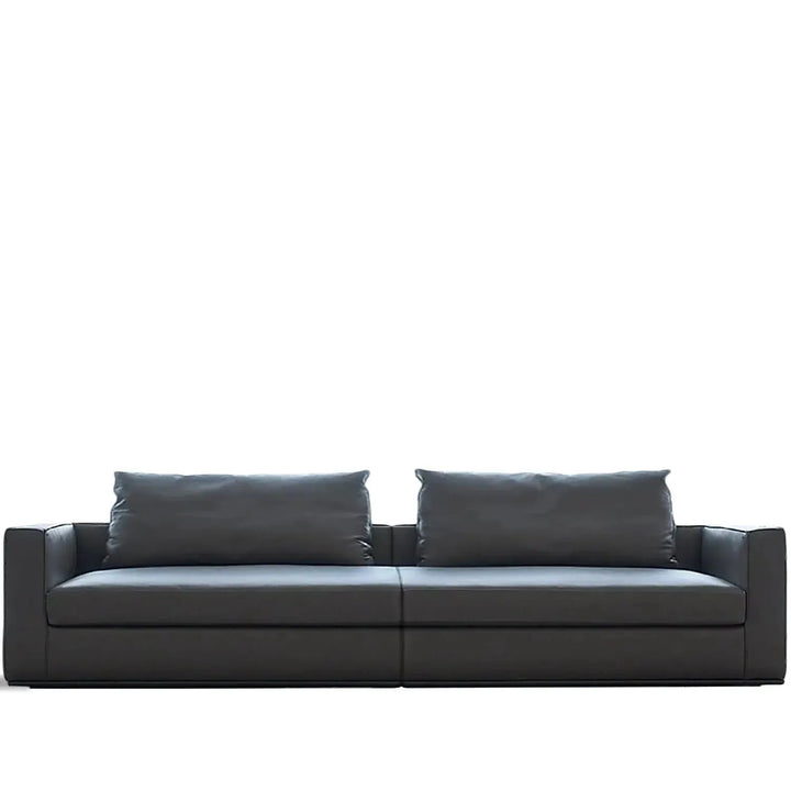 Minimalist fabric 4 seater sofa como situational feels.