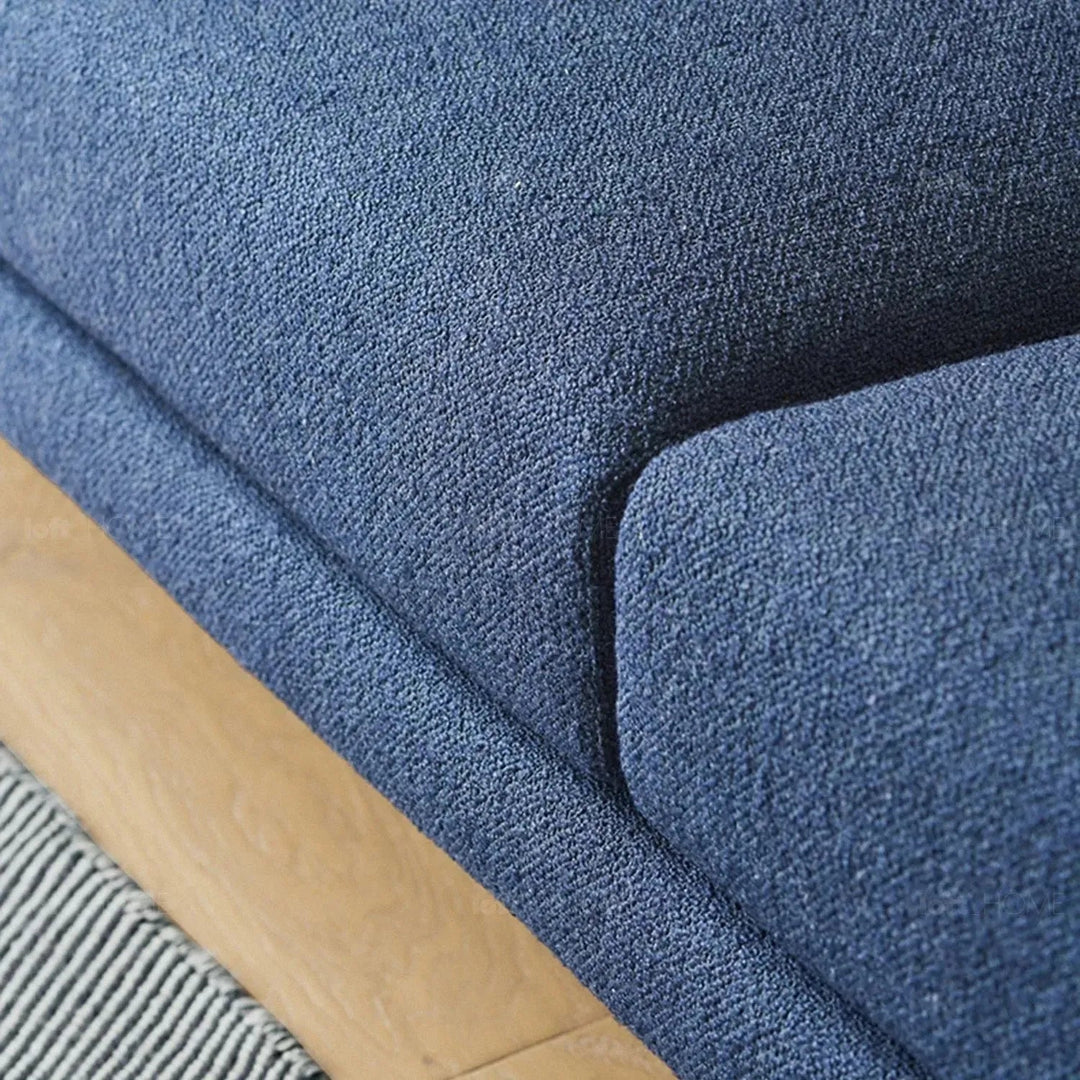 Minimalist fabric 4 seater sofa rina layered structure.