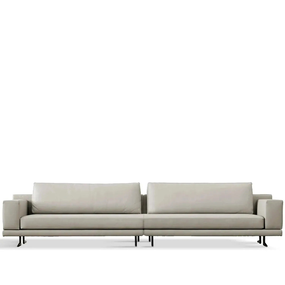 Minimalist fabric 4.5 seater sofa bologna detail 4.