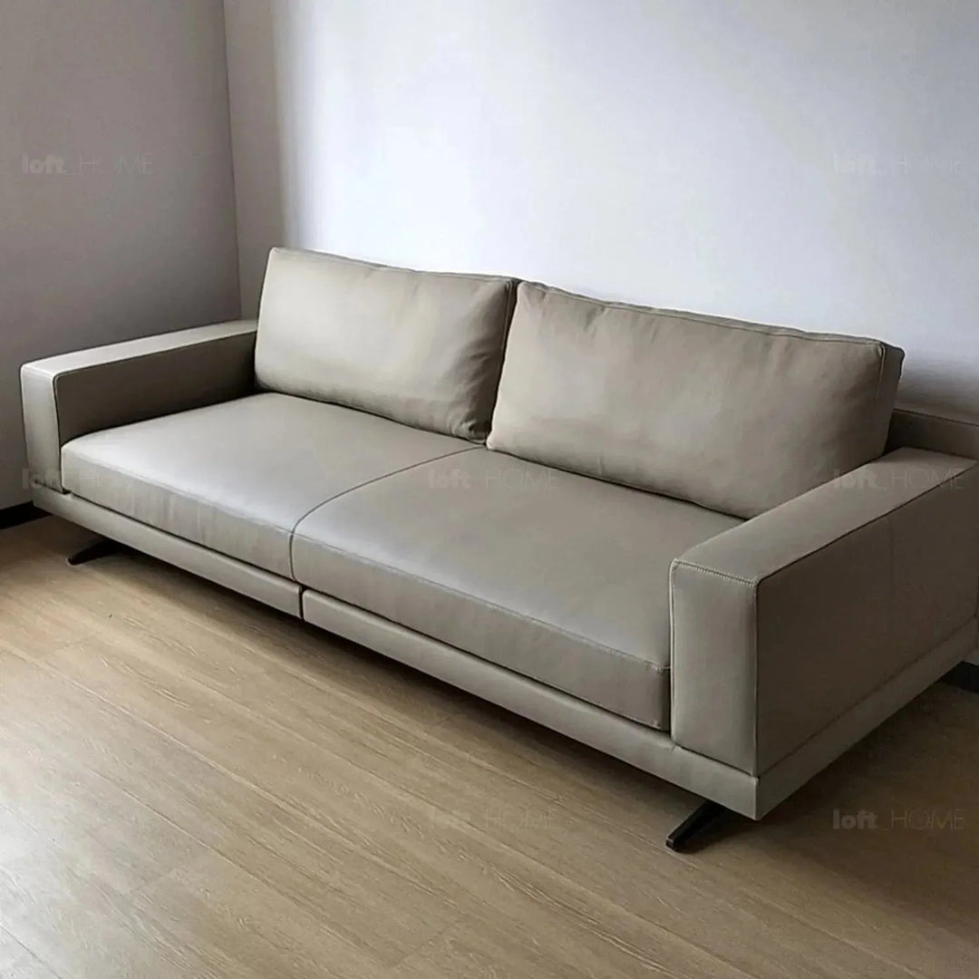 Minimalist fabric 4.5 seater sofa bologna detail 3.