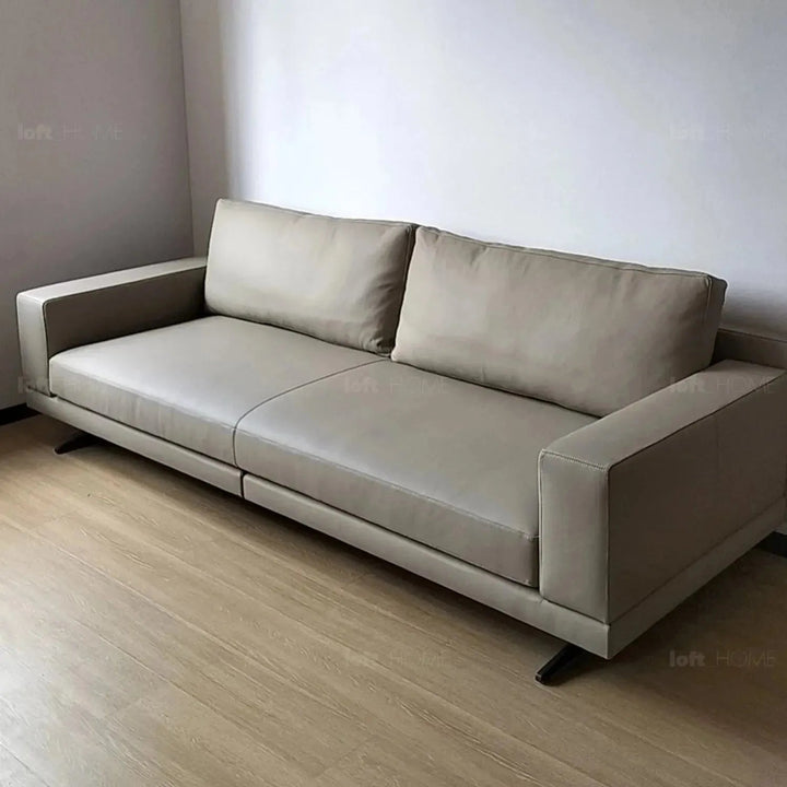 Minimalist fabric 4.5 seater sofa bologna detail 3.