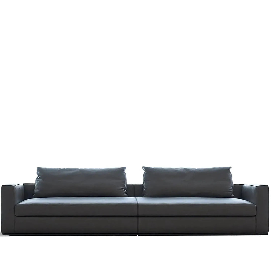 Minimalist fabric 4.5 seater sofa como conceptual design.