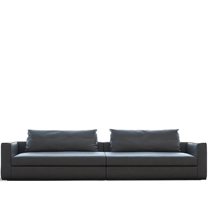 Minimalist fabric 4.5 seater sofa como situational feels.