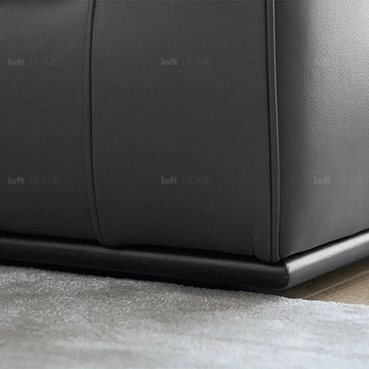 Minimalist fabric 4.5 seater sofa como environmental situation.