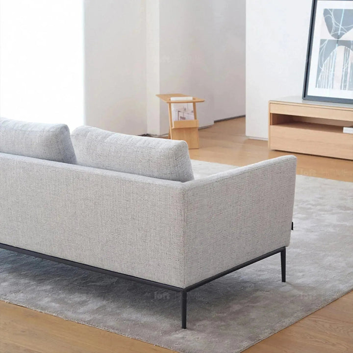 Minimalist fabric 4.5 seater sofa grace detail 2.