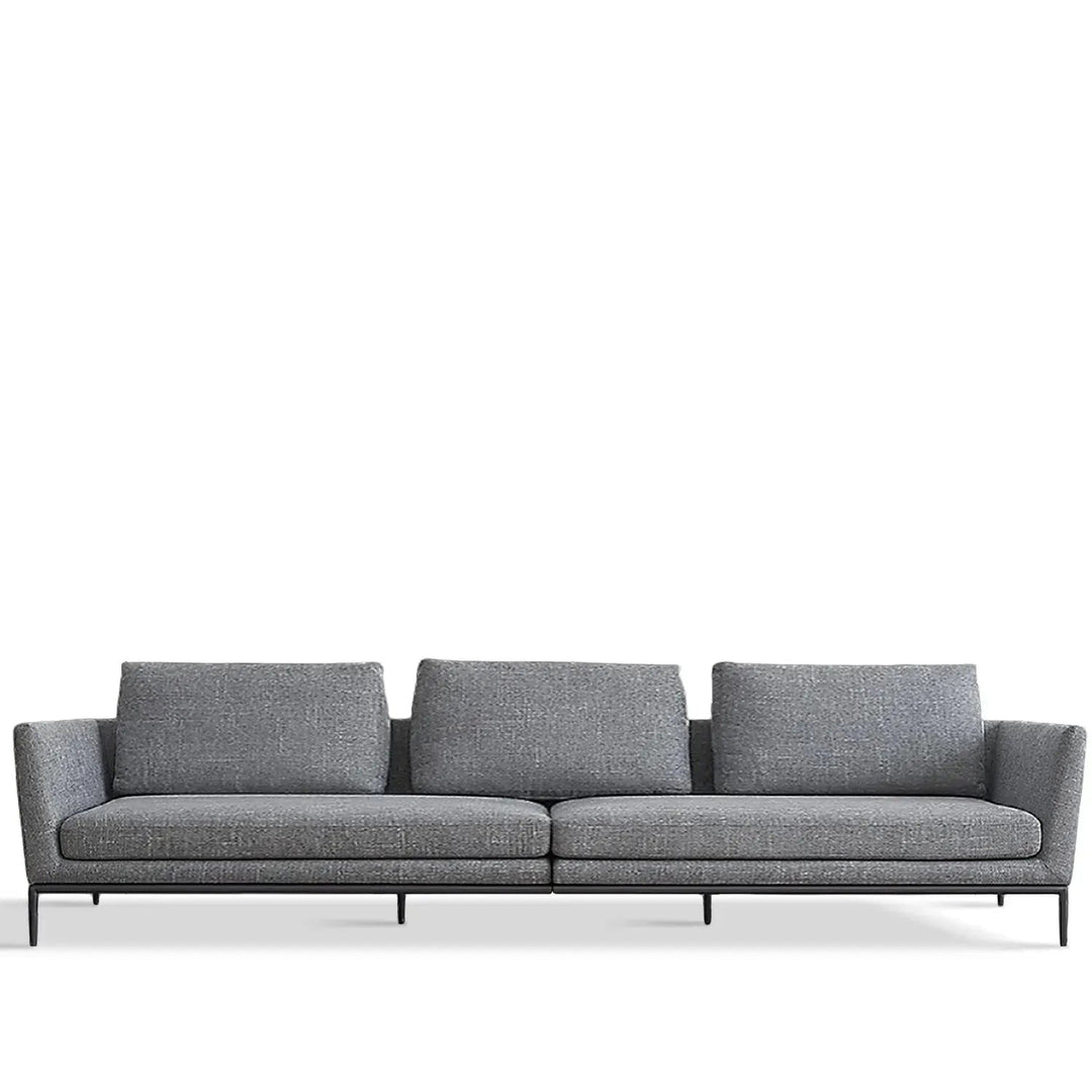 Minimalist fabric 4.5 seater sofa grace detail 4.