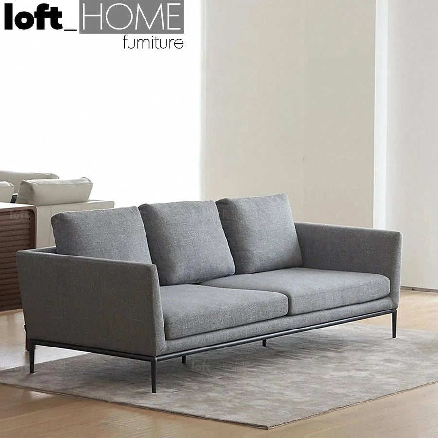 Minimalist fabric 4.5 seater sofa grace primary product view.