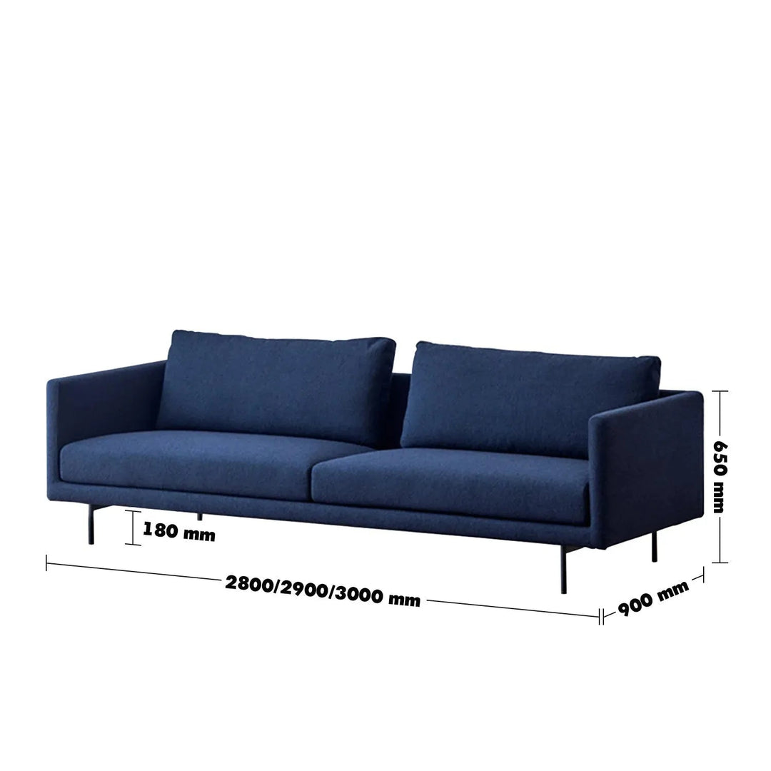 Minimalist Fabric 4.5 Seater Sofa RINA