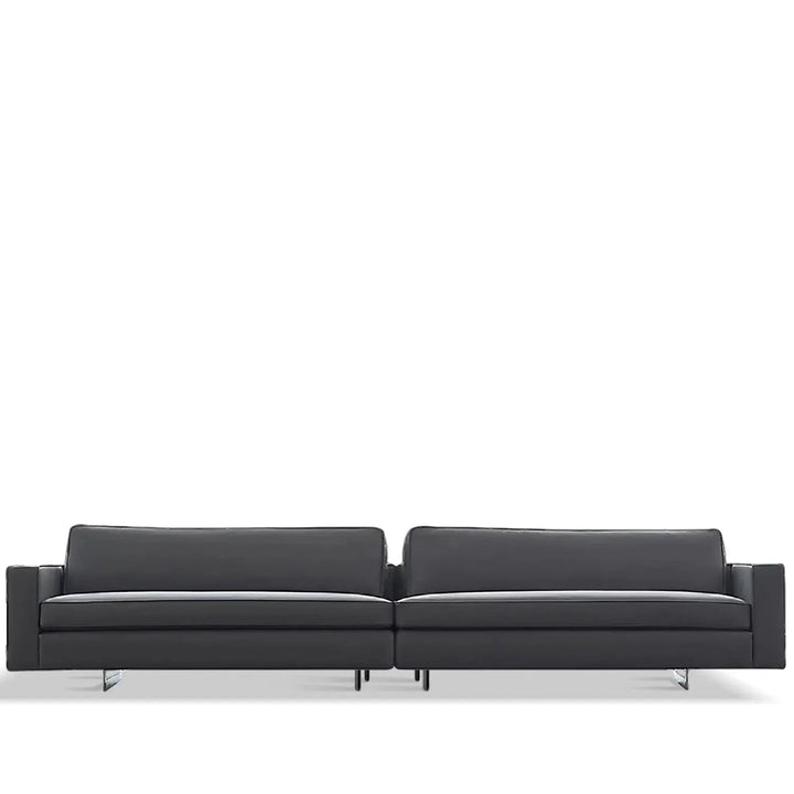 Minimalist fabric 4.5 seater sofa vemb layered structure.