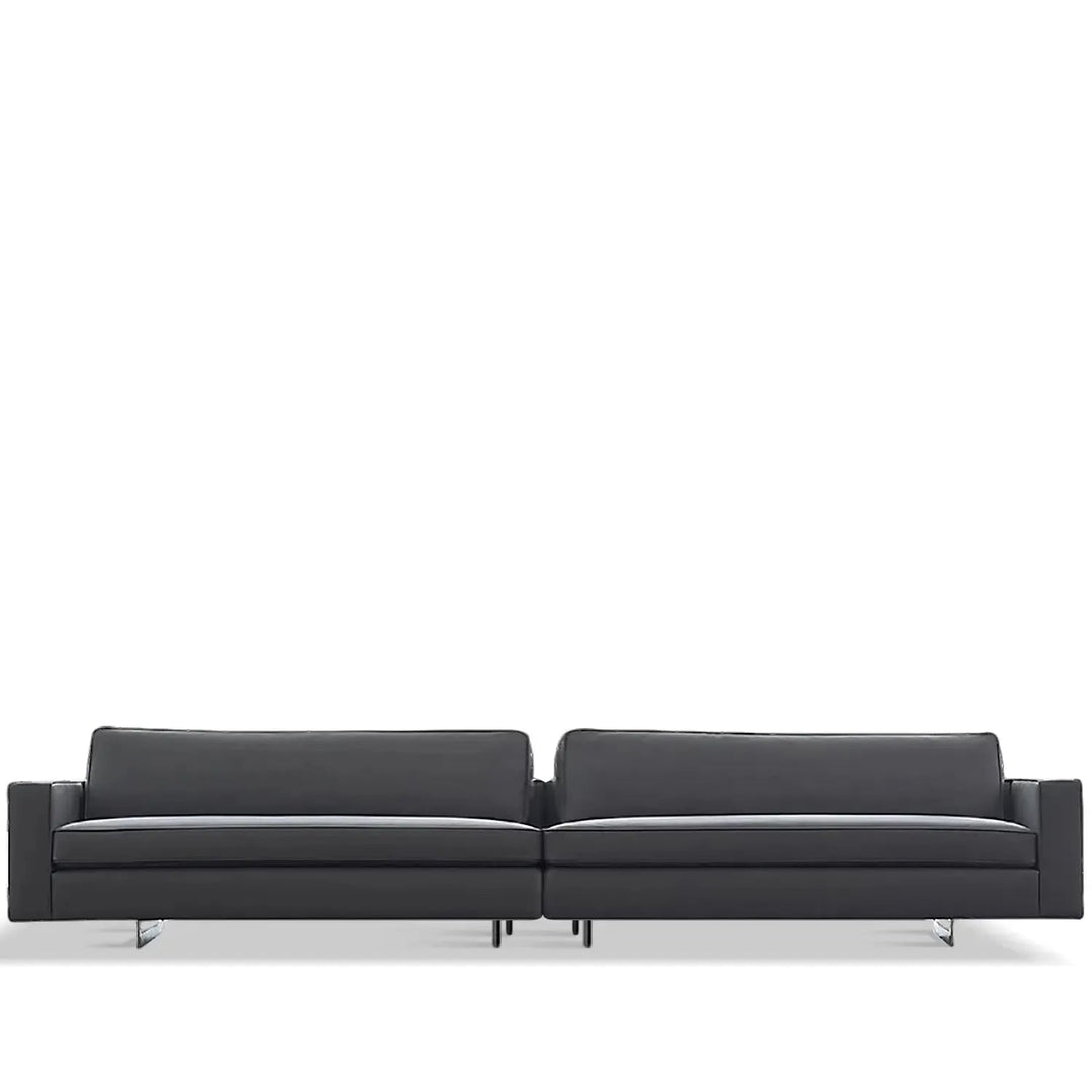 Minimalist fabric 4.5 seater sofa vemb detail 1.