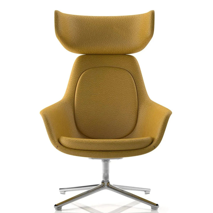 Modern Fabric And Leather 1 Seater Sofa ALGER