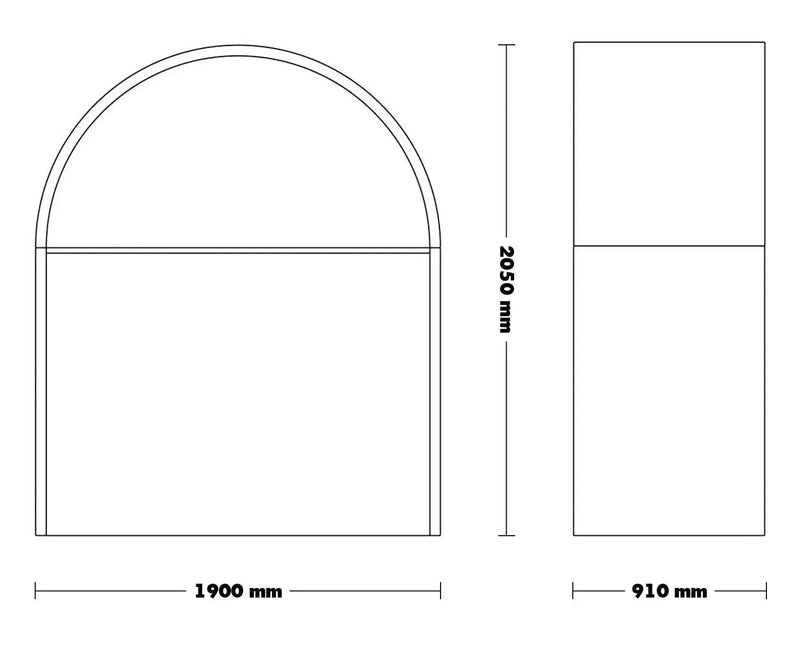 Bauhaus fabric bar table roma size charts.
