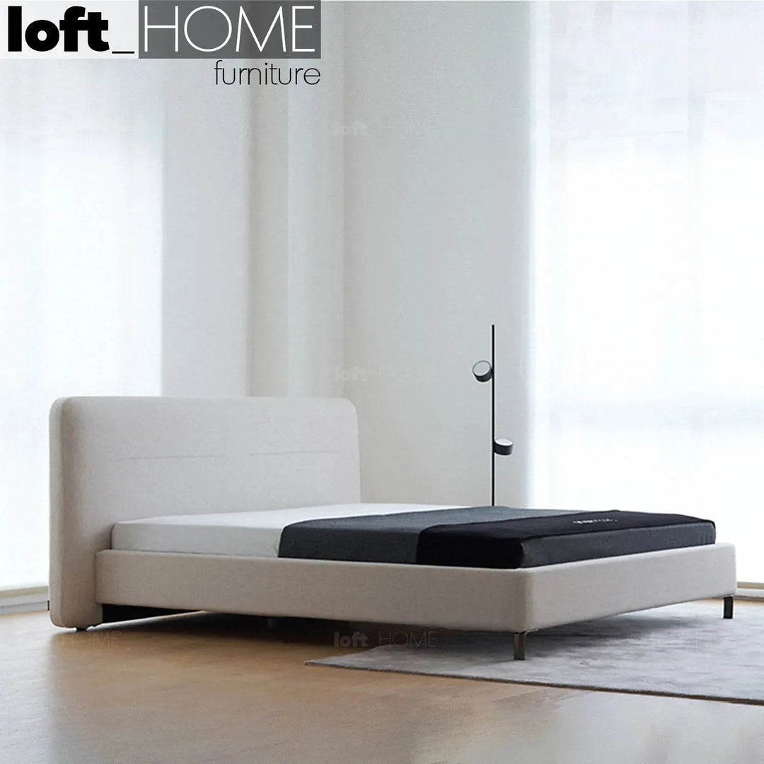 Minimalist Fabric Bed HEL