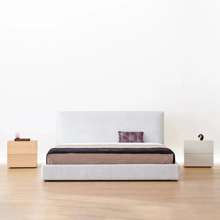Minimalist Fabric Bed LINES