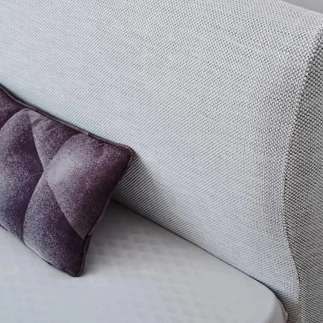 Minimalist fabric bed nor situational feels.