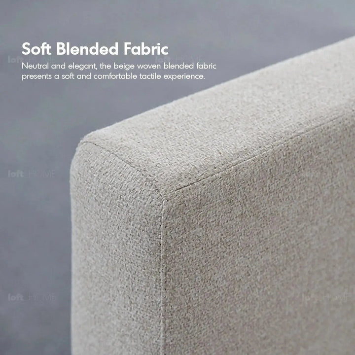 Minimalist Fabric Bed WOODS