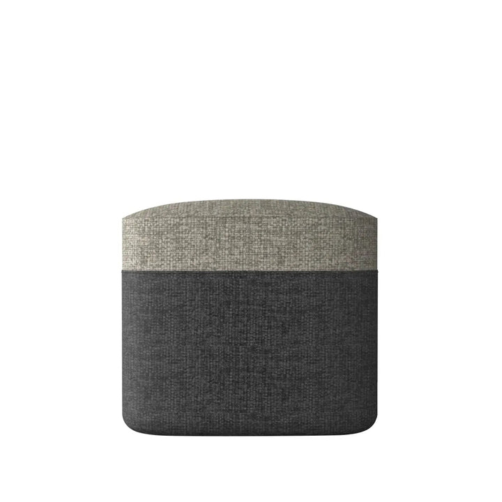 Modern fabric bench bag xl in panoramic view.