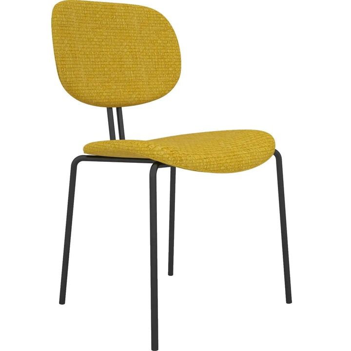 Industrial Fabric Dining Chair ET