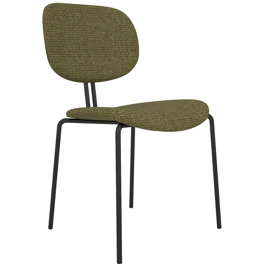 Industrial Fabric Dining Chair ET