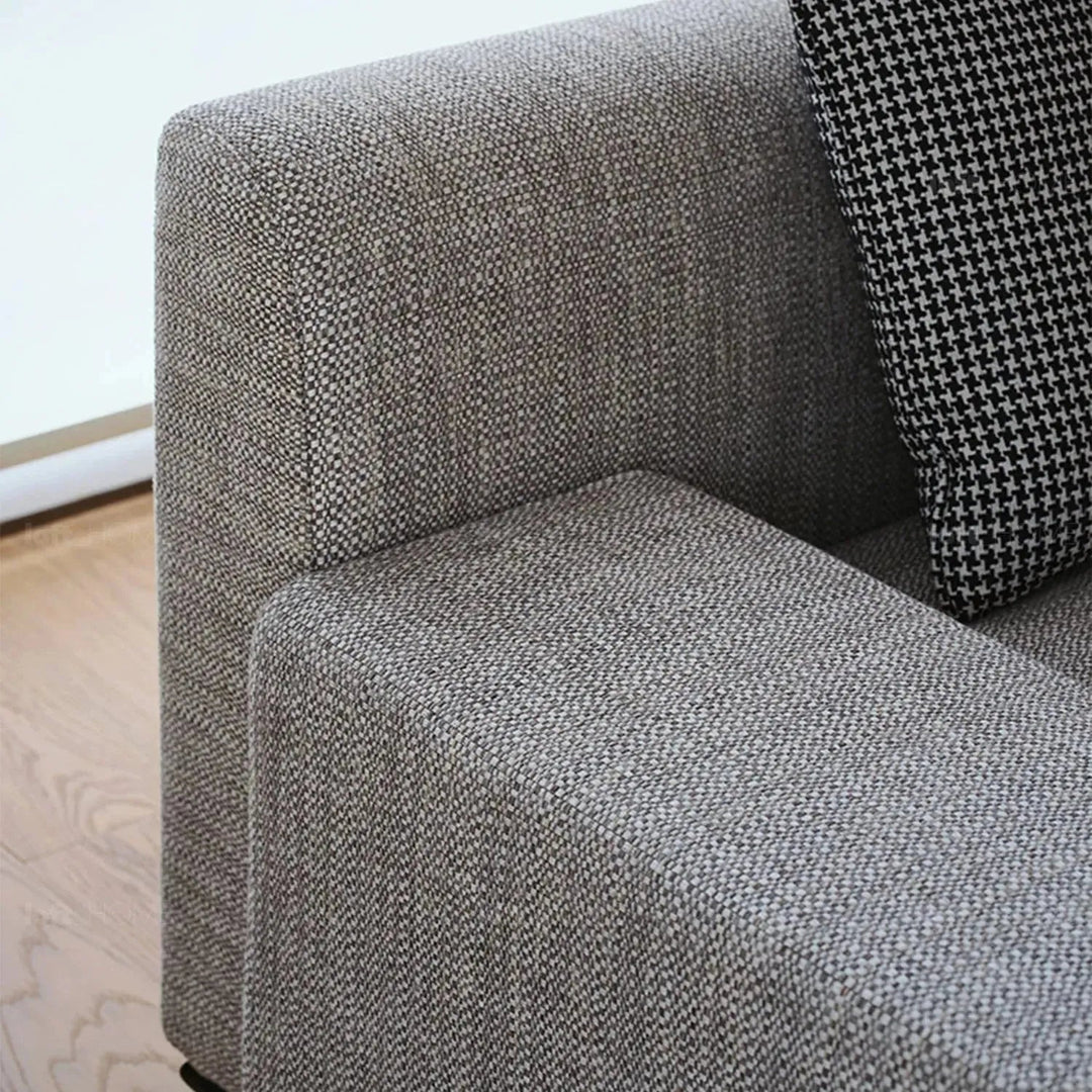 Minimalist fabric l shape sectional sofa nemo 2+l situational feels.