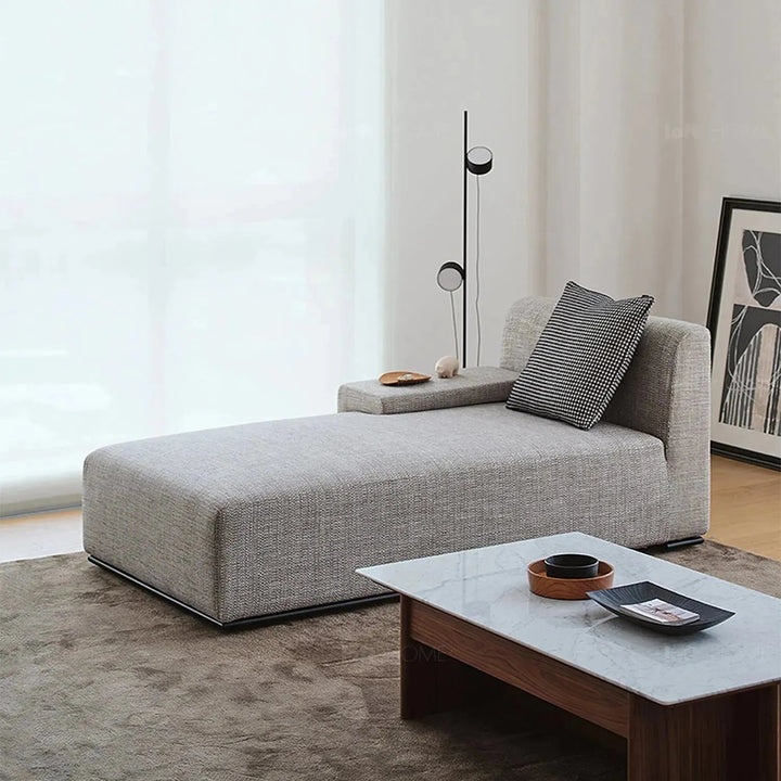 Minimalist fabric l shape sectional sofa nemo 2+l environmental situation.