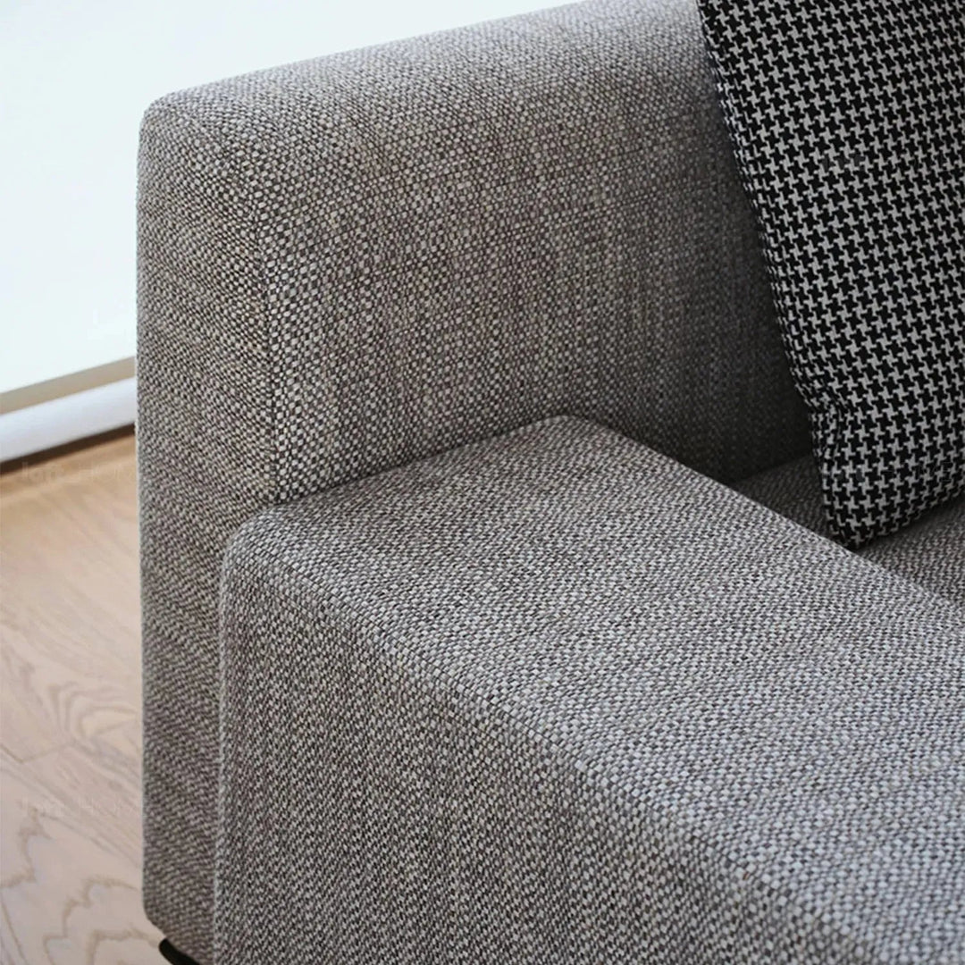 Minimalist fabric l shape sectional sofa nemo 3+l situational feels.