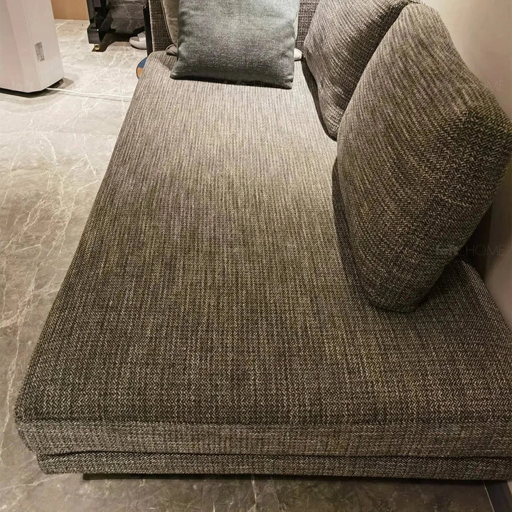 Minimalist fabric sofa bed bologna conceptual design.