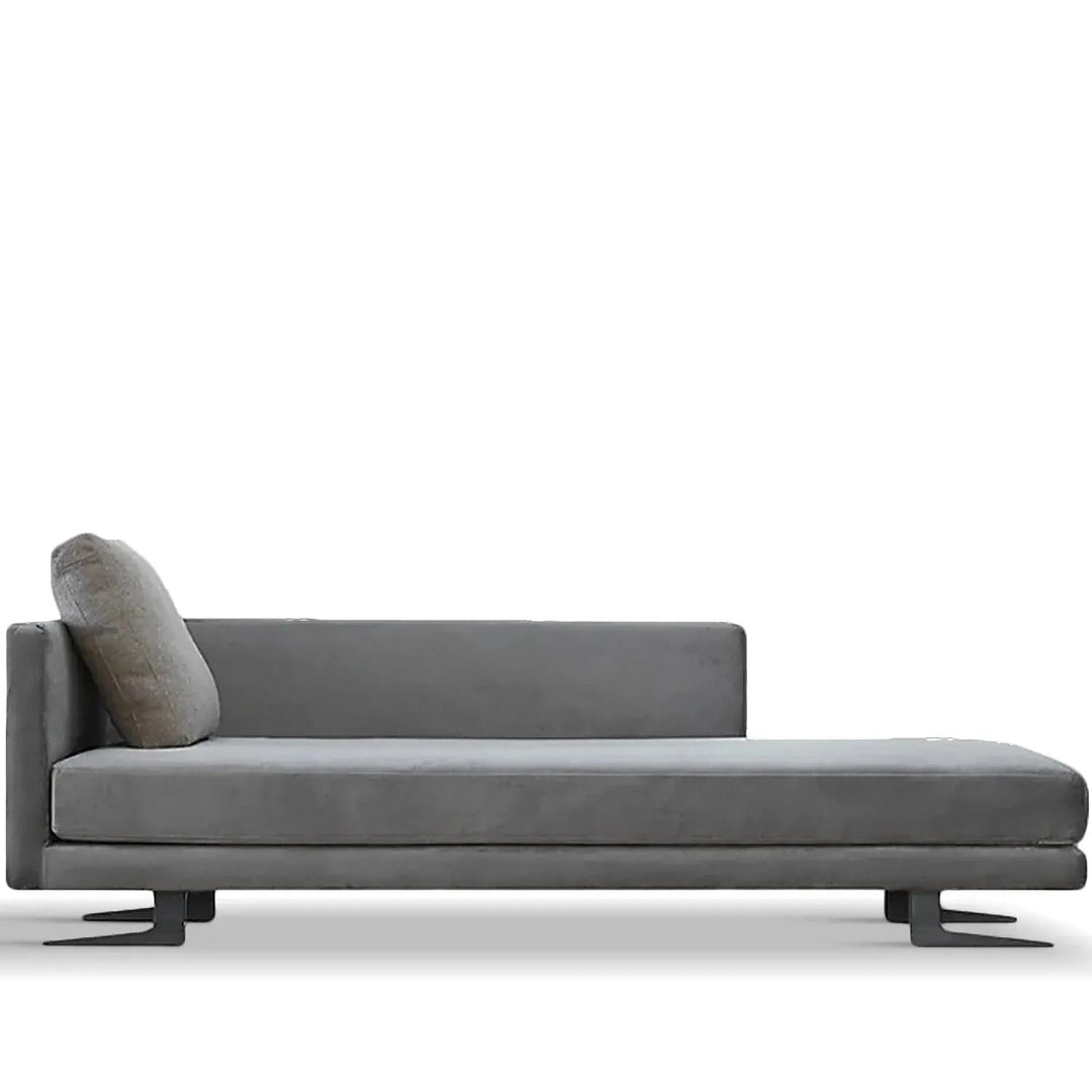 Minimalist fabric sofa bed bologna layered structure.