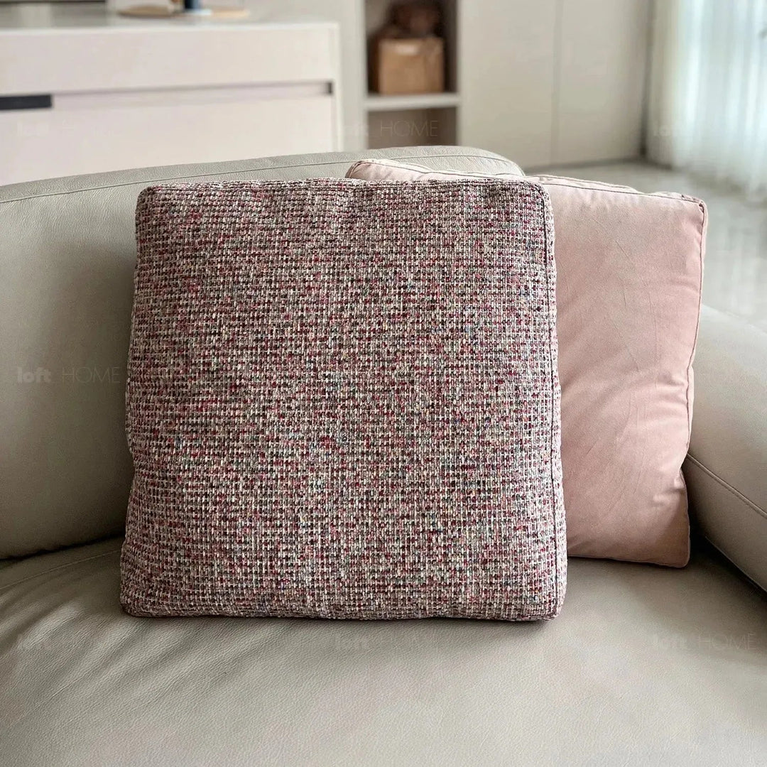 Modern Fabric Sofa Pillow AUTUMN Pink