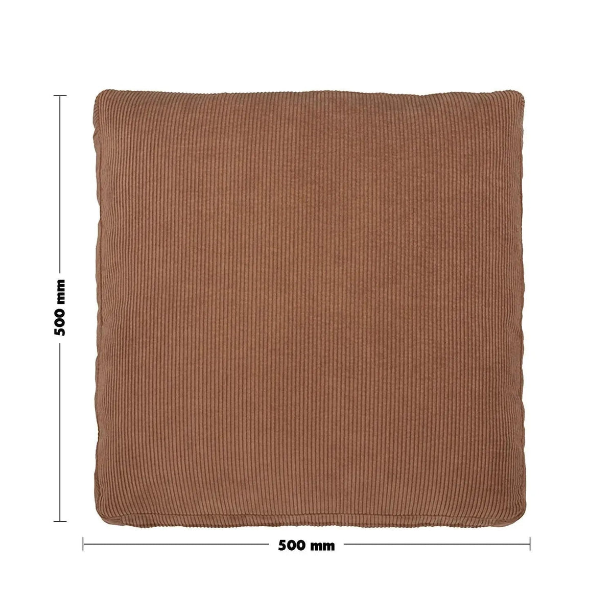 Minimalist fabric sofa pillow corduroy orange size charts.